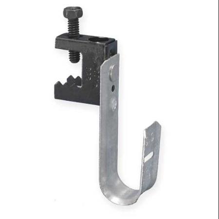 120930 - J-Hook Cable Hanger with Screw-Type Beam Clamp - 3/4