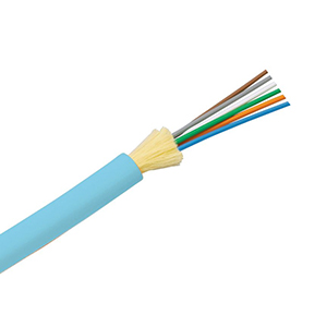 160104P-OM3-FT - 6-Strand OM3 Interlock Armor I/O Tight Buffer Distribution Fiber Optic Cable - Per Foot