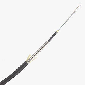 160406-SMFT - Tinifiber - 6 Fiber OS2 900um Plenum Indoor/Outdoor Armored Fiber Optic Cable - Per Foot