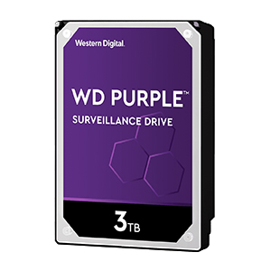 3H3TBWD-PR - Western Digital Purple 3TB Surveillance Hard Drive