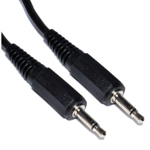 501700/10BK - 3.5mm Mono Audio Cable - Male to Male - 10ft