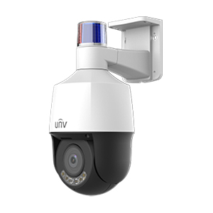 IPC6324LWH-AX5C-VG2 - Uniview - 4MP 5X Wise-ISP Tri-Guard Warm light Network PTZ Camera