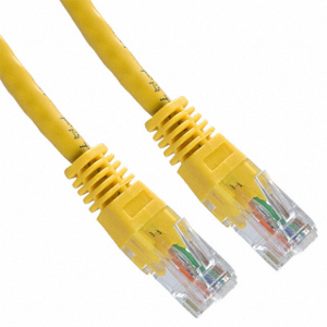 101963YL - CAT6 550MHz UTP Ethernet Network RJ45 Patch Cable - Yellow - 3ft