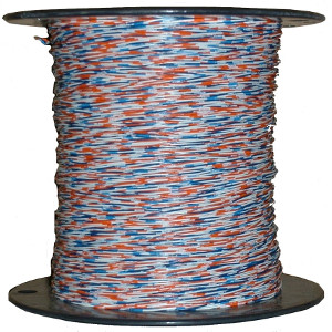 100025BL/OR - Cross Connect Wire, 2 Pair, 24 AWG, 1000ft