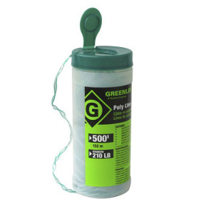 109228 - Greenlee - 210 Lbs Green Tracer Poly Line - 500ft