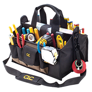109534 - Custom LeatherCraft (CLC) - 17 Pocket, 16" Center Tray Tool Bag