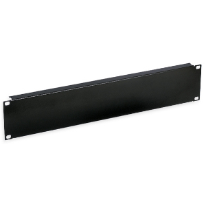 120156 - 19" Rack Mount Solid Steel Blank Panel Filler - 2U