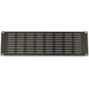 120158-3V - 19" Rack Mount Vented Steel Blank Panel Filler - 3U