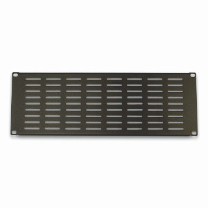 120158-4V - 19" Rack Mount Vented Steel Blank Panel Filler - 4U