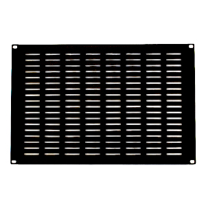 120158-6V - 19" Rack Mount Vented Steel Blank Panel Filler - 6U