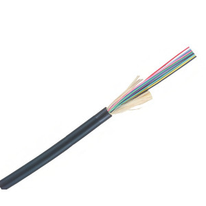 160107FT - OM3 Fiber Optic Cable, 6-Strand, Multimode, Loose Tube, Single Jacket, Single Armor - PER FT