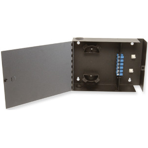 163168 - Fiber Wall Mount Distribution Enclosure - Holds 2 Panels, 1 Door