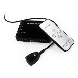 301038 - 5x1 HDMI Switch with IR Remote