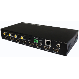 301062 - 4x4 HDMI 2.0 Matrix Switch - 4K, HDR, HDCP 2.2, 18Gbps, IP and RS232 Control