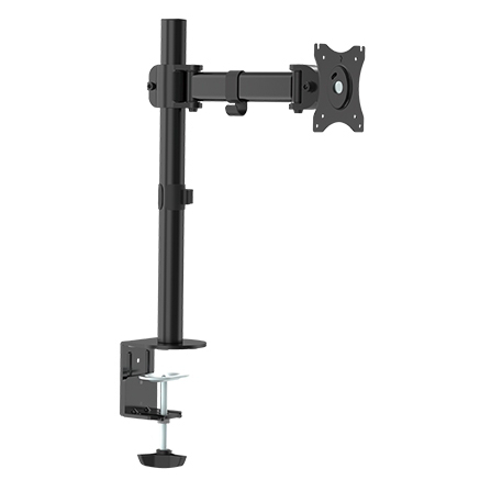 309001BK - Desktop Clamp Articulating TV/Monitor Mount: 13"-27" Screens