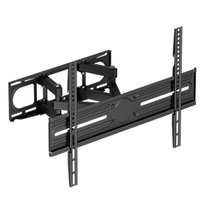 309112BK - Economy Full-Motion Dual-Arm TV Wall Mount: Up to 37" to 80" Screens