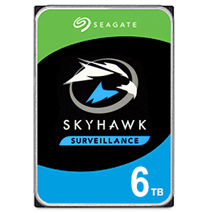 3H6TBSKY - Seagate SkyHawk 6TB Surveillance Hard Drive