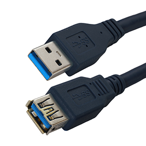 500070/03BK - USB 3.0 "A" Male to "A" Female - 3ft - Black