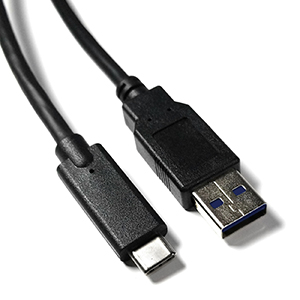 500410/06 - 6FT USB Type C Male to USB 3.0 (G1) A-Male Cable