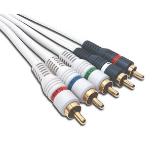 501205/06IV - RCA Component Video and Stereo Audio Cable - Male to Male - 6ft