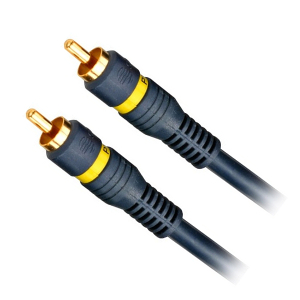 501555BL/12 - Premium RCA Coaxial Composite Video Cable -  Male to Male - 12ft