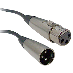 501901/X100 - XLR 3-Pin Microphone Extension Cable - Male to Female - 100ft