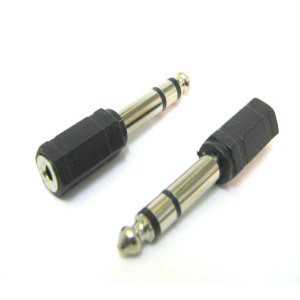 503478 - 3.5mm Stereo to 1/4" Stereo Adapter - Female to Male