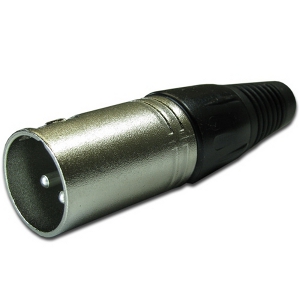 503521 - XLR 3-Pin Male Solder Connector