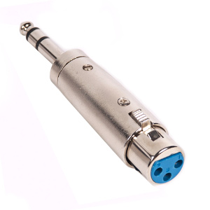 503540 - 3-Pin XLR Female to 1/4" Stereo Male Adapter