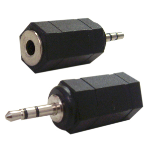 503642 - 3.5mm Mono to 2.5mm Stereo Adapter - Female to Male