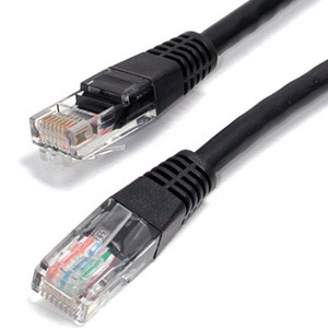 101958BK - CAT5e 350MHz UTP Ethernet Network RJ45 Patch Cable - Black - 50ft