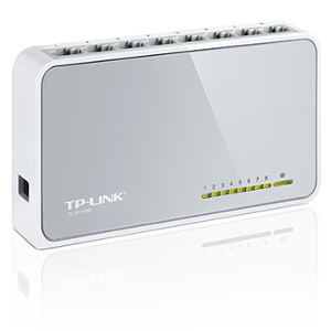 TL-SF1008D - TP-LINK - 8-port Unmanaged Fast Ethernet Desktop Switch