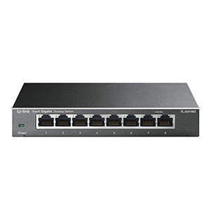 TL-SG108S - TP-LINK - 8-Port 10/100/1000Mbps Desktop Switch