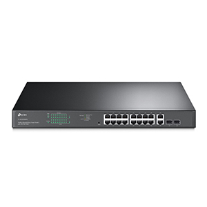 TL-SG1218MPE - TP-Link - 18-Port Gigabit Easy Smart Switch with 16-Port PoE+